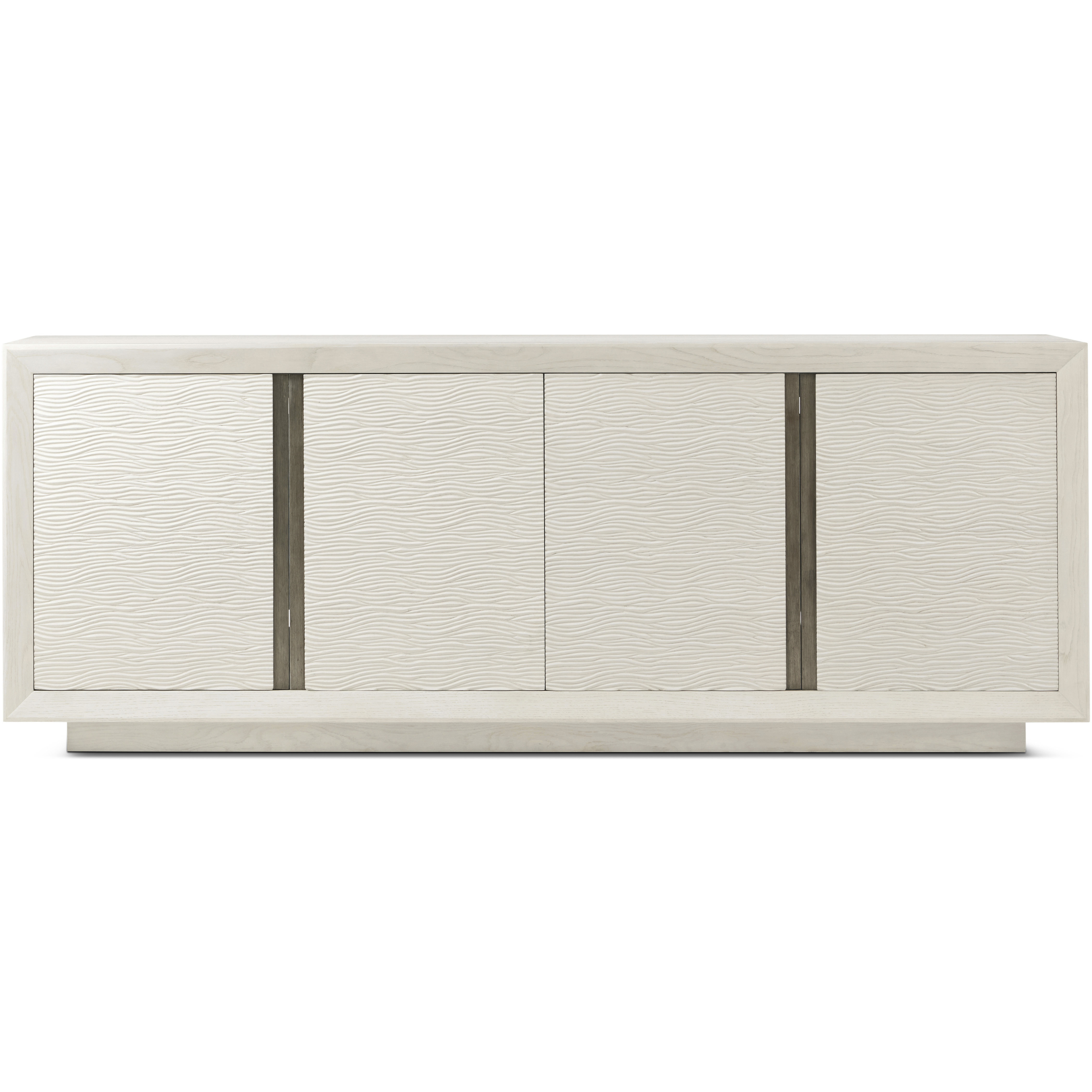 Essence 90.25 inch Opal Media Cabinet, Wooden