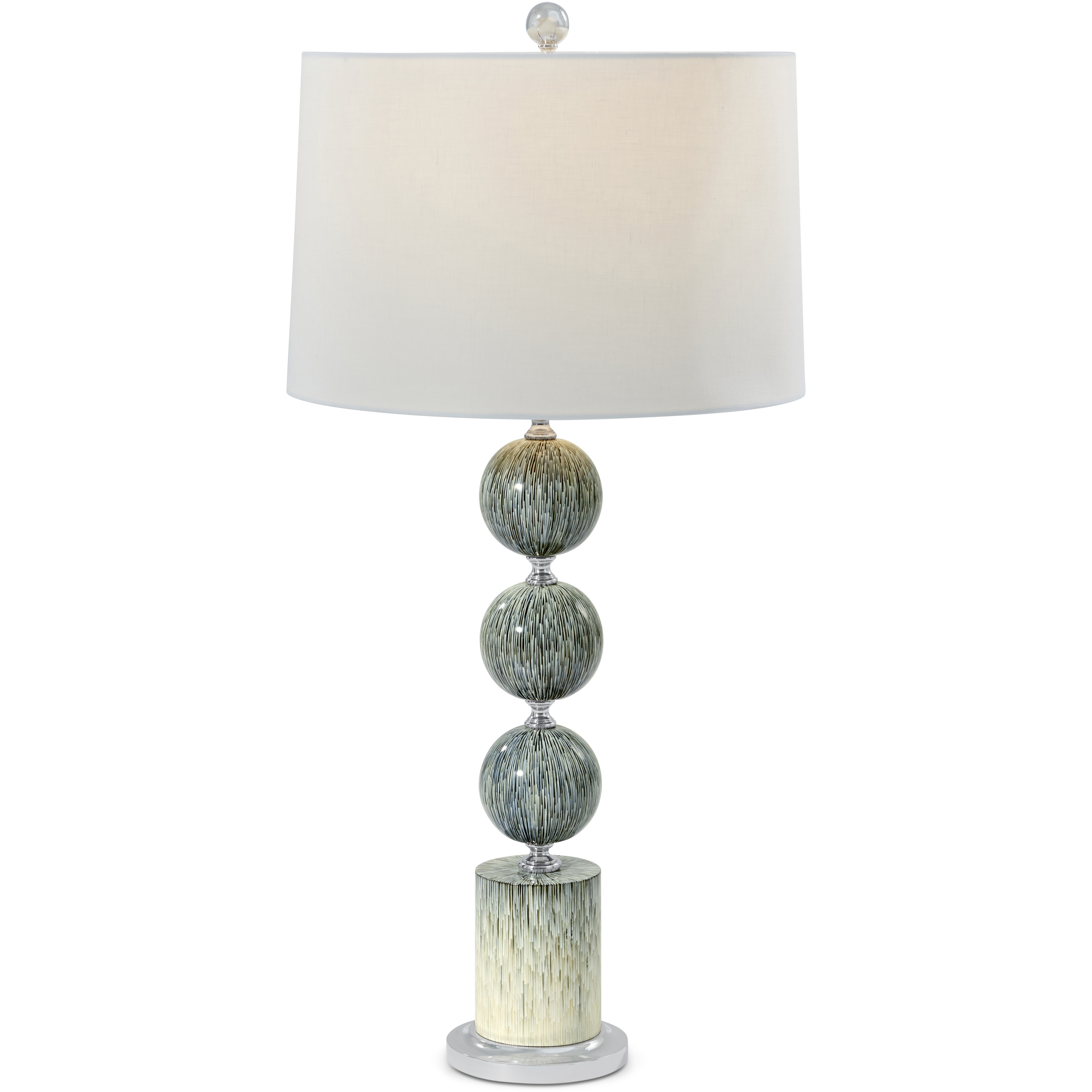 Panos Pearl 35.75 inch Filament Table Lamp Portable Light, TA Illuminations