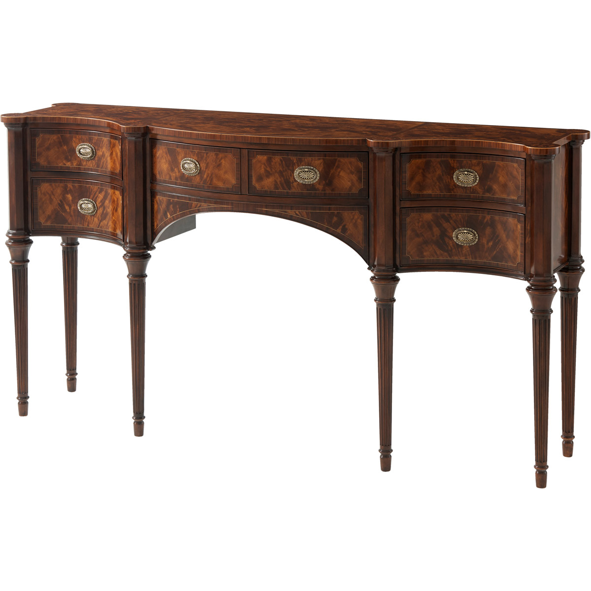 The English Cabinetmaker 68 X 18 inch Sideboard