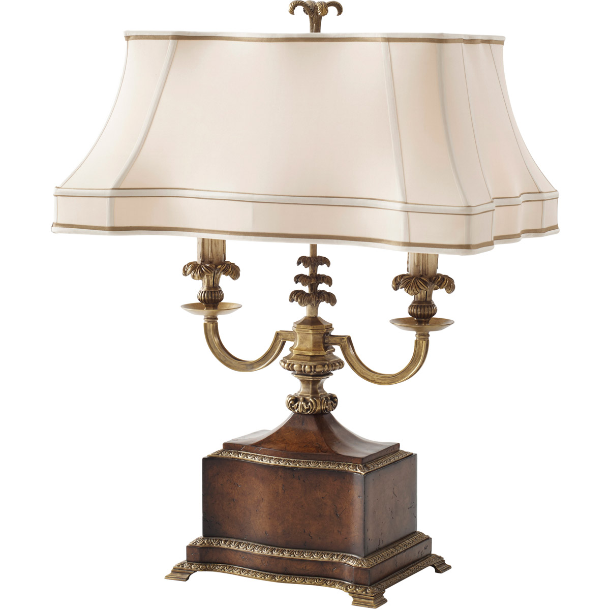 Theodore Alexander 30 inch 40 watt Medium Brown Table Lamp Portable Light