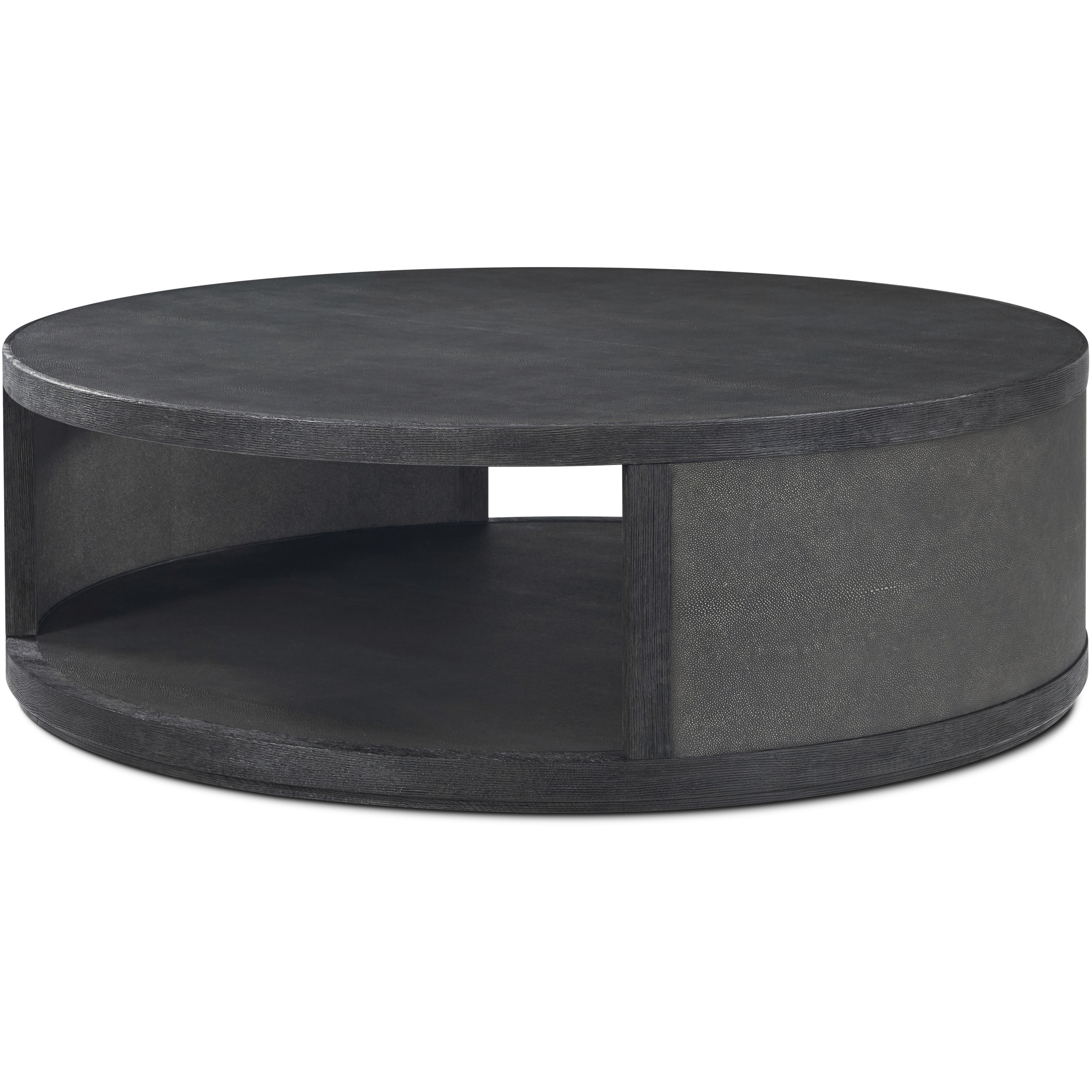 Maxwell 54 X 54 inch Obsidian Cocktail Table, Wooden