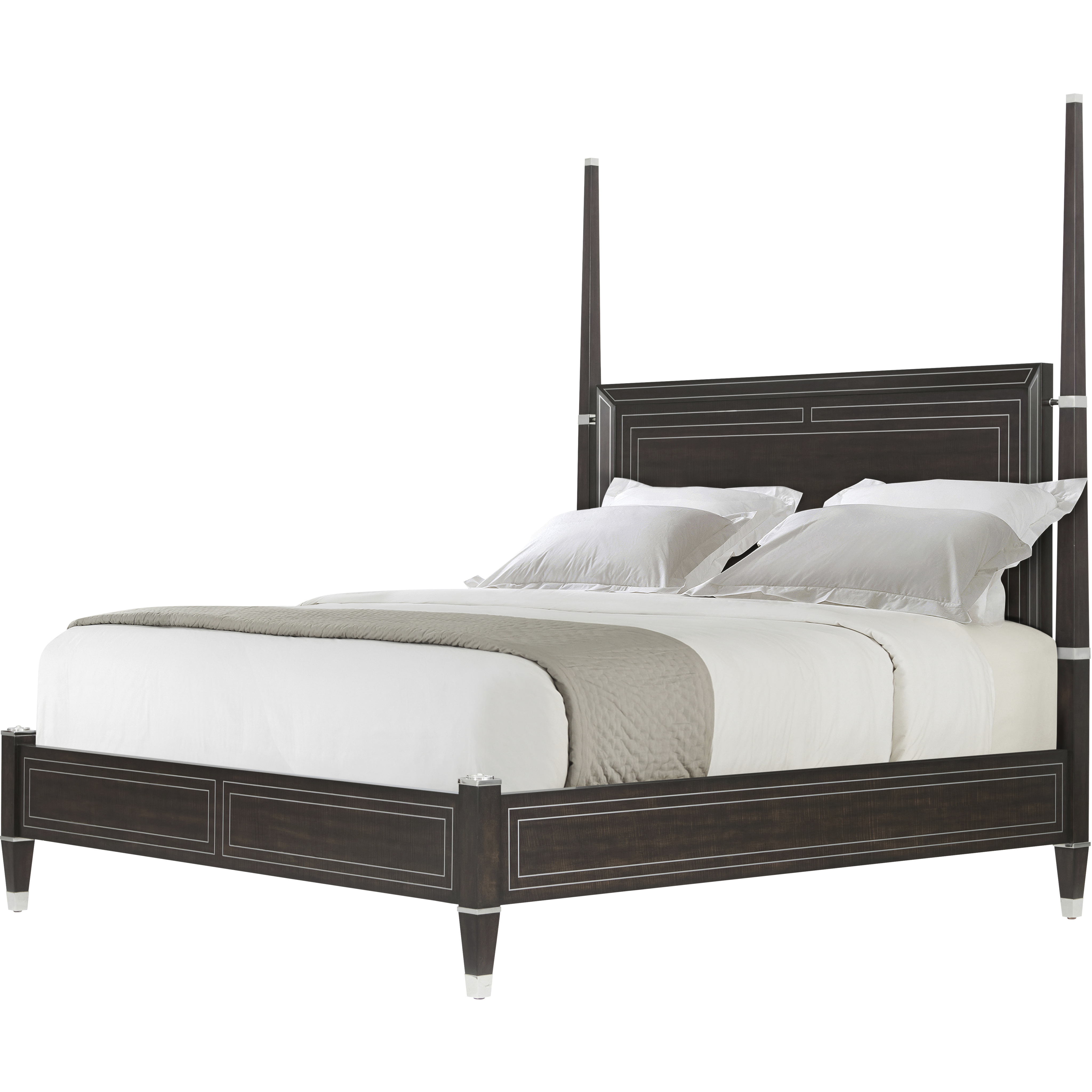 Spencer London Fulham California King Poster Bed, Wooden