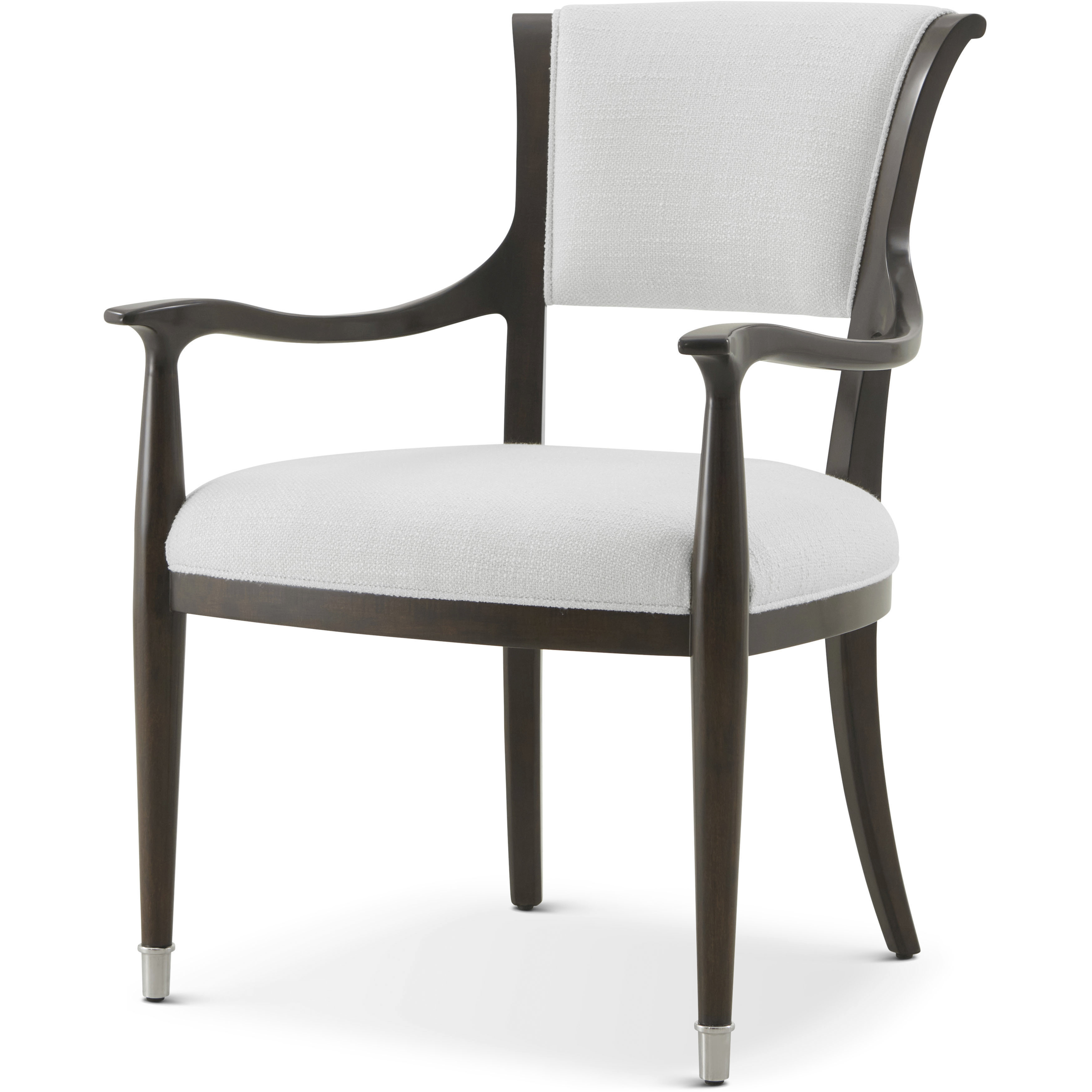 Spencer London Fulham Dining Armchair, Wooden, Upholstered
