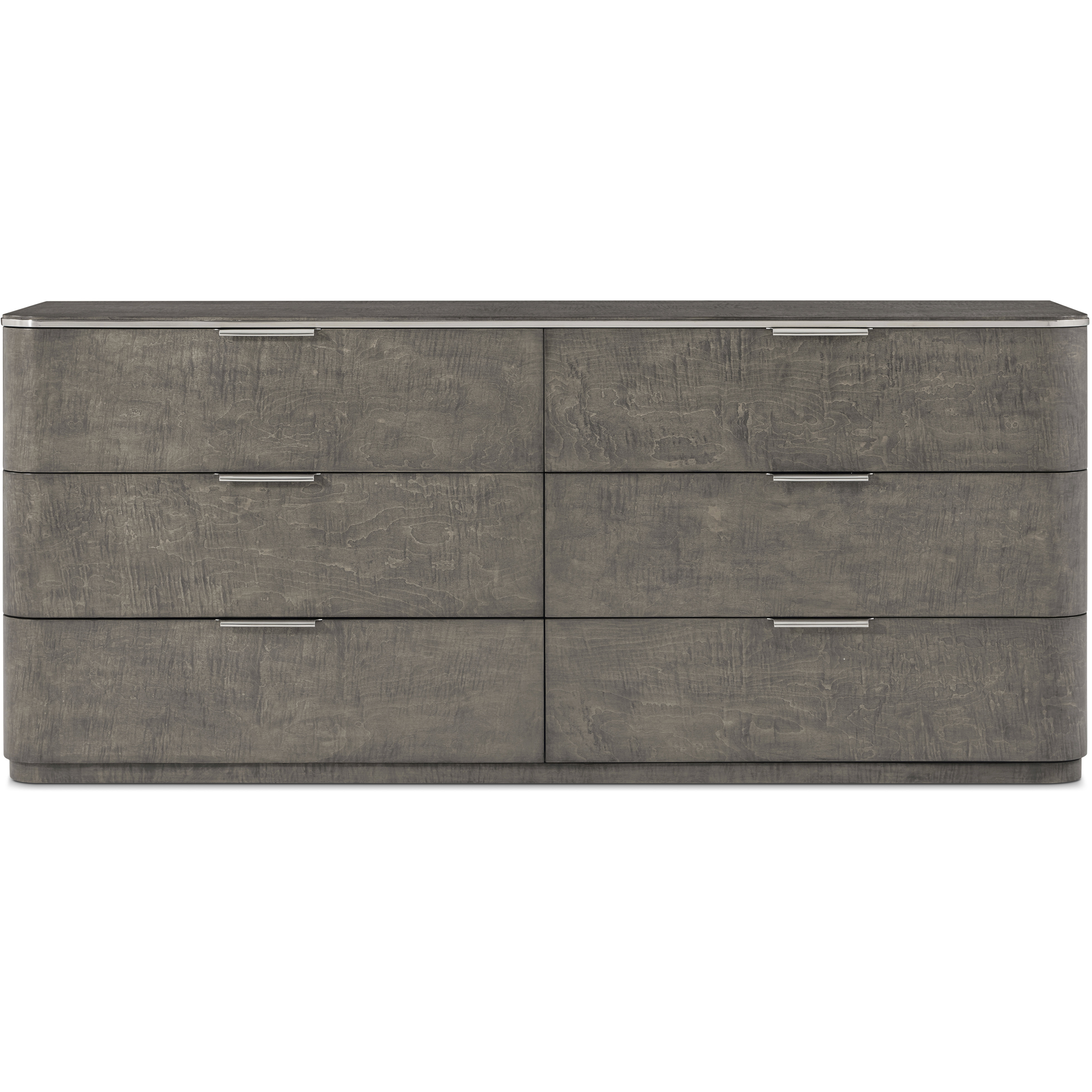 Hudson Pebble Grey Dresser, Wooden