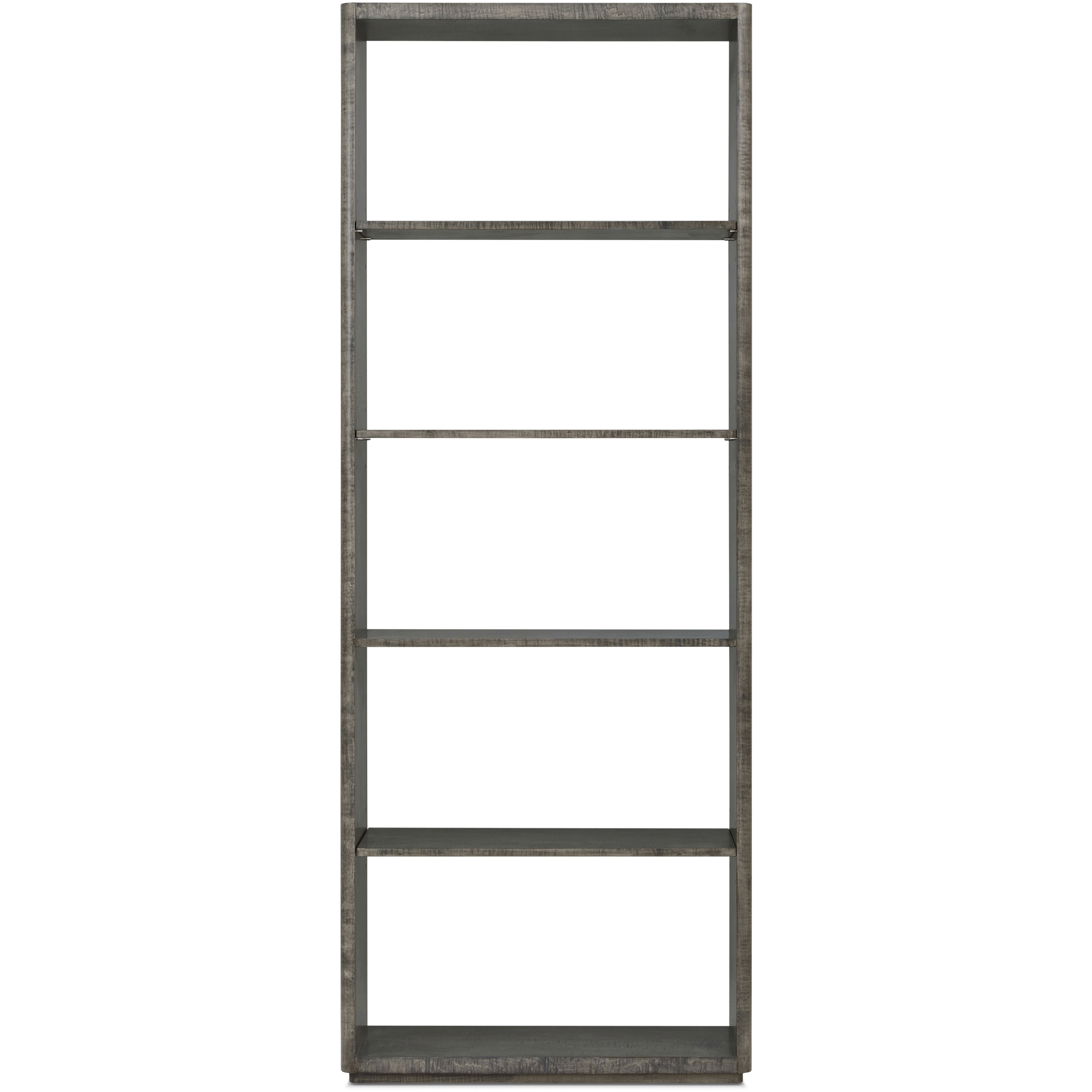 Hudson 93 X 36 X 16 inch Pebble Grey Etagere, Wooden, 5-Shelf