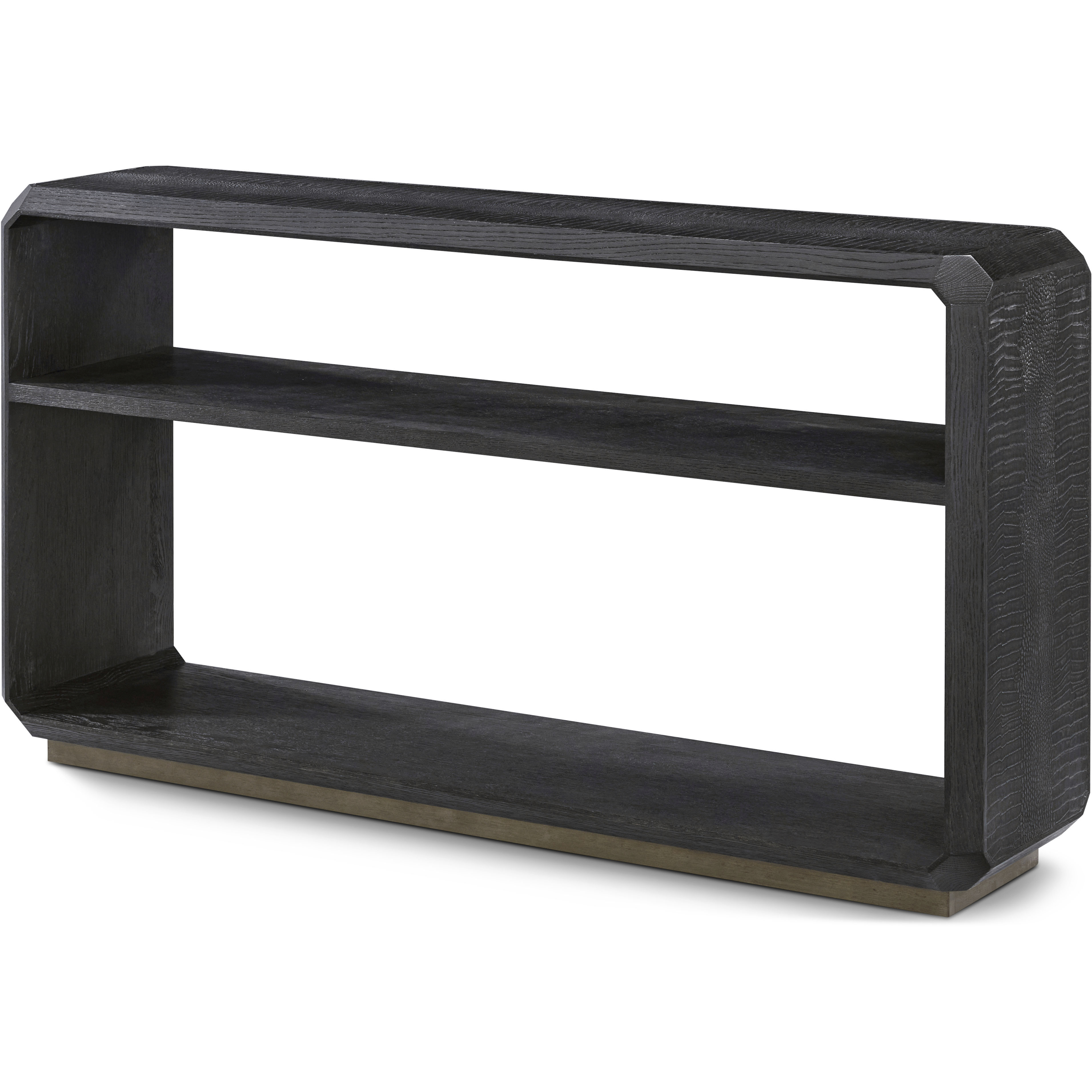 Spencer St. James 58 X 15 inch Onyx Console Table, Wooden