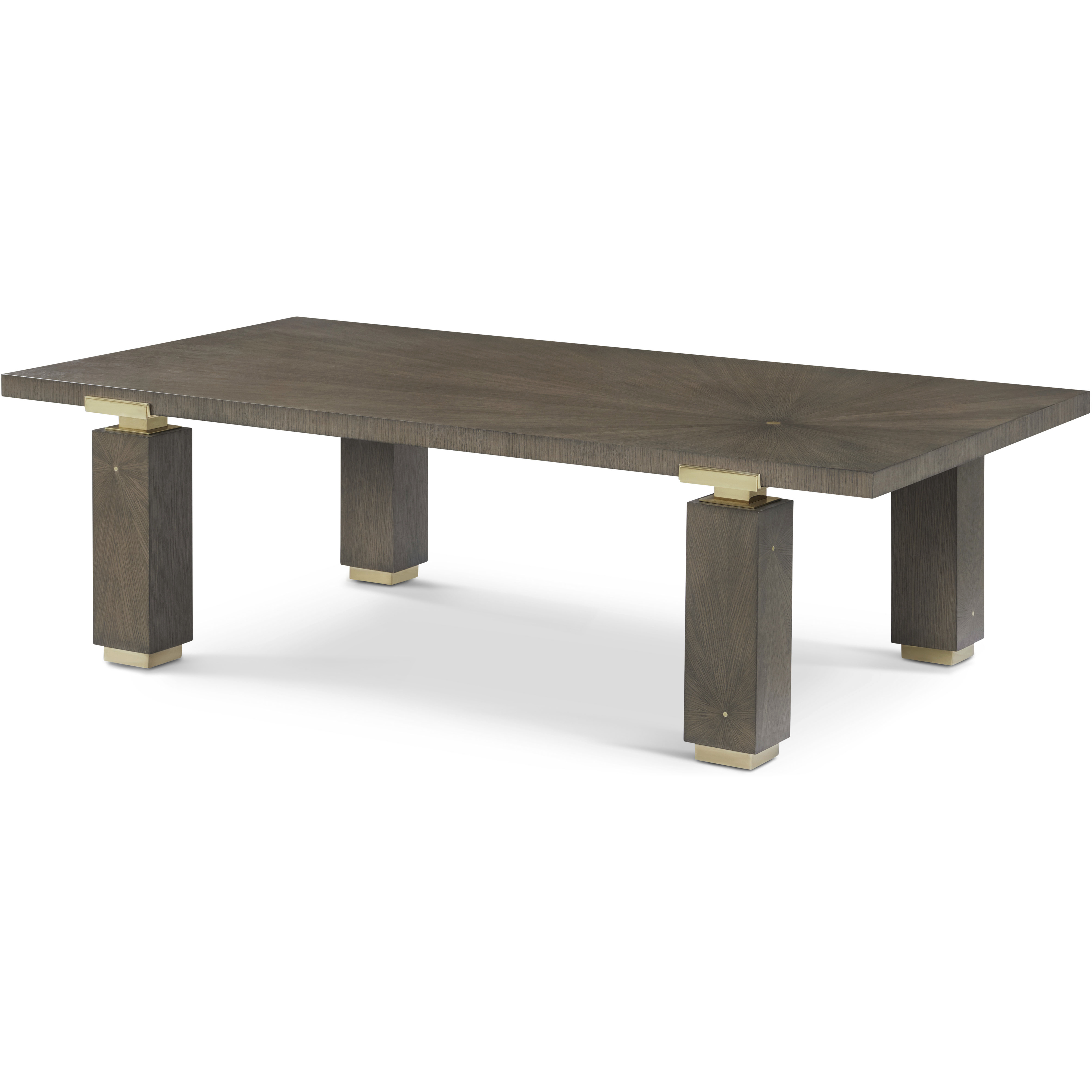 Judith Leiber Couture 58 X 32 inch Mink Cocktail Table, Wooden