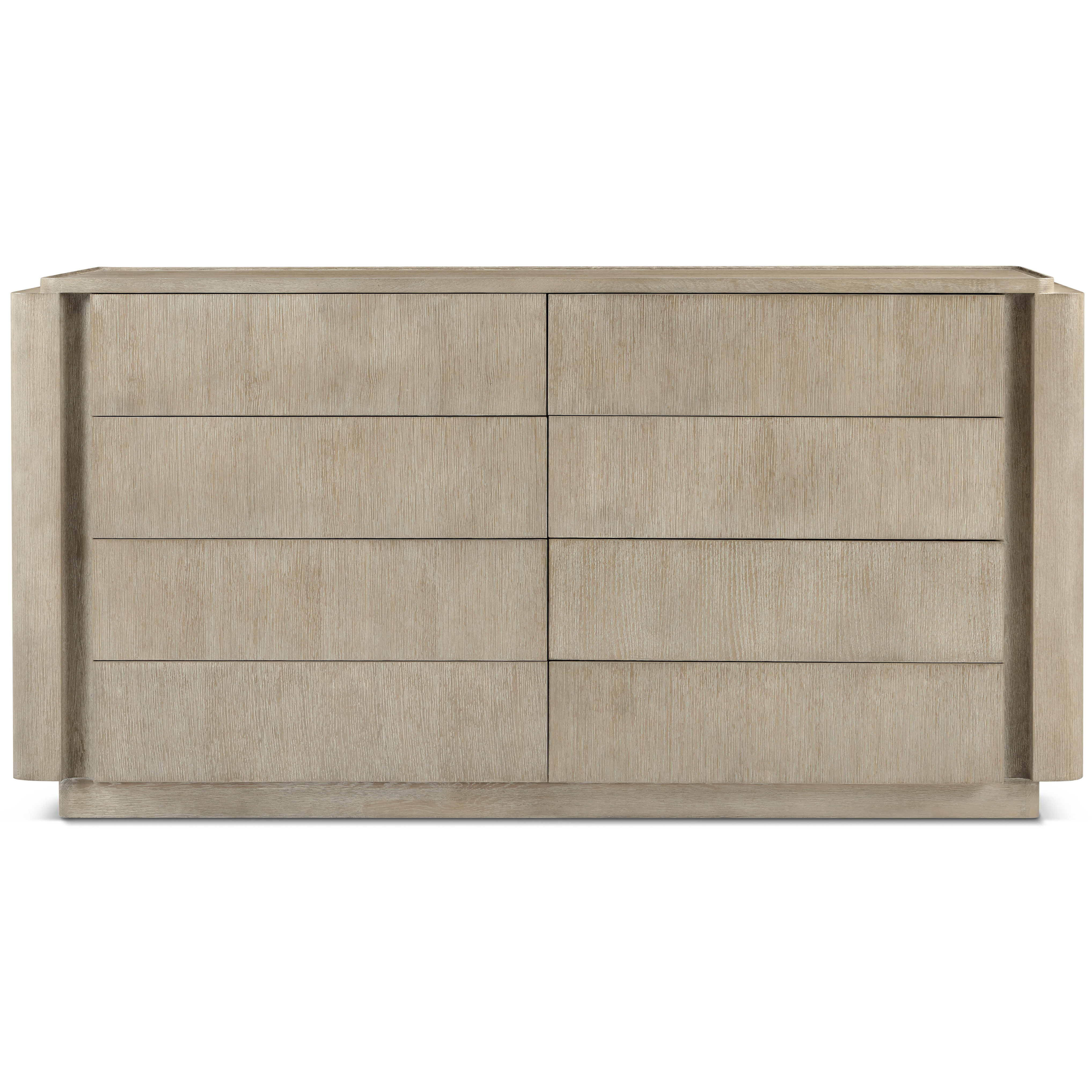 Repose Grey Oak Dresser, Wooden, 8-Drawer